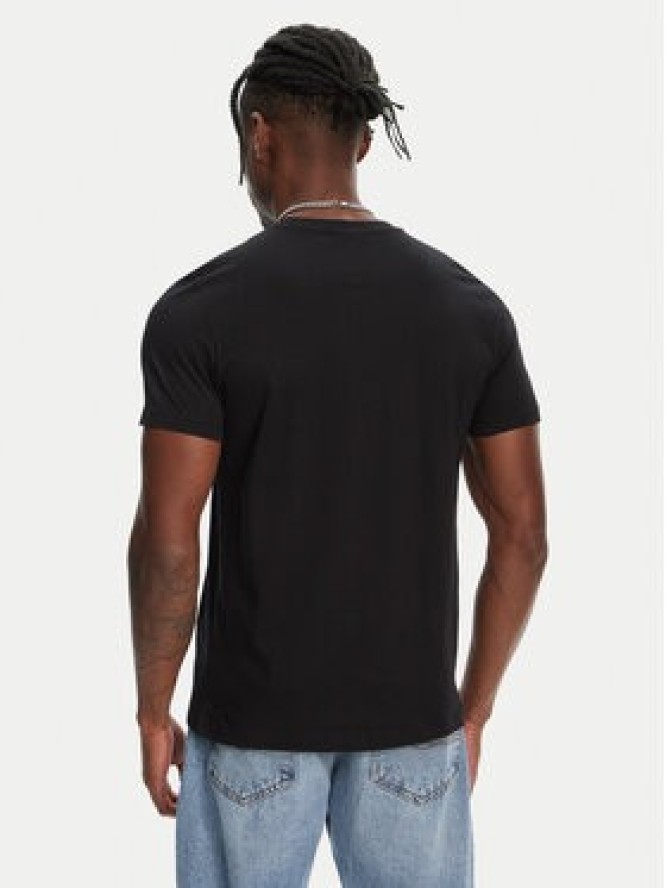 Robe di Kappa T-Shirt Luc 611187W Czarny Regular Fit