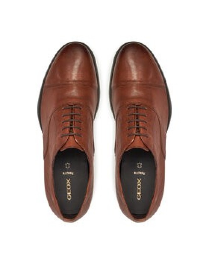 Geox Półbuty U Rezzonico U558QB 000LM C6001 Brązowy