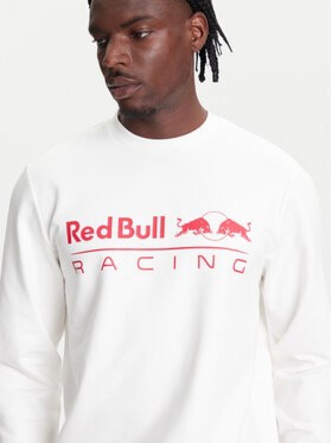 Pepe Jeans Bluza Red Bull Racing Team Logo RM580017 Biały Regular Fit