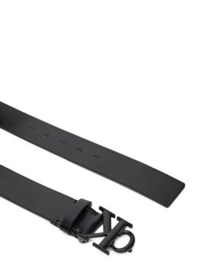 Calvin Klein Pasek Męski Ck Buckle Tumbled 35Mm LV04D7016G Czarny