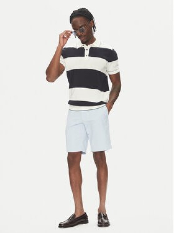 Tommy Hilfiger Szorty materiałowe Brooklyn MW0MW23563 Błękitny Regular Fit