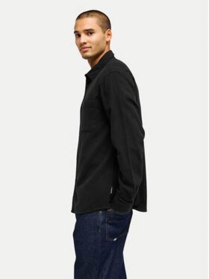 Quiksilver Koszula Motherfly Solid EQYWT04651 Czarny Regular Fit