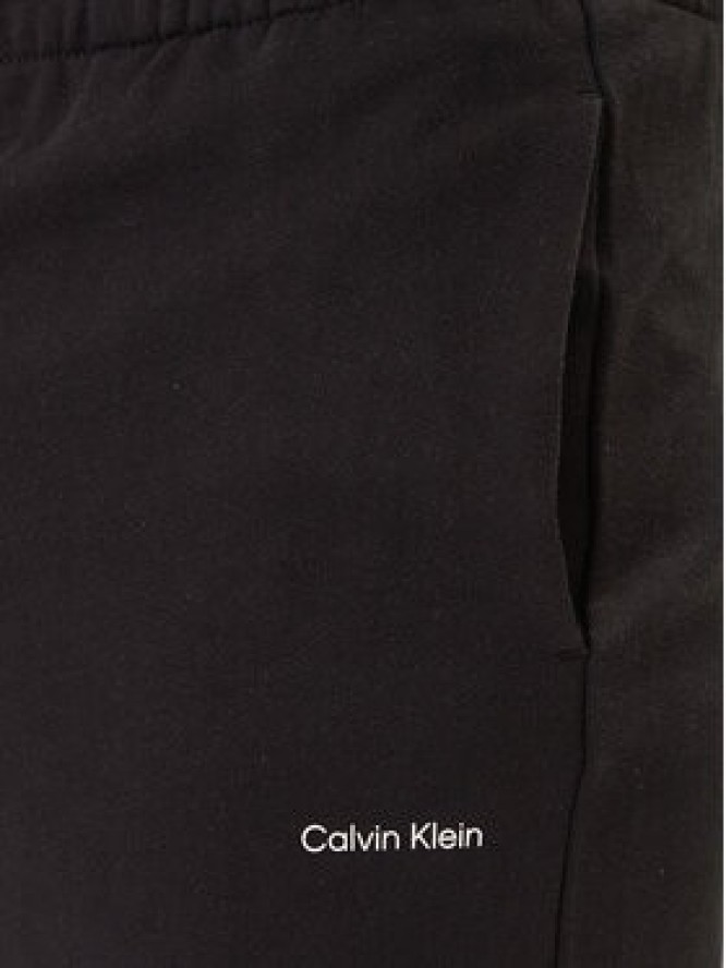 Calvin Klein Szorty sportowe Nano Logo LV04LF244G Czarny Regular Fit