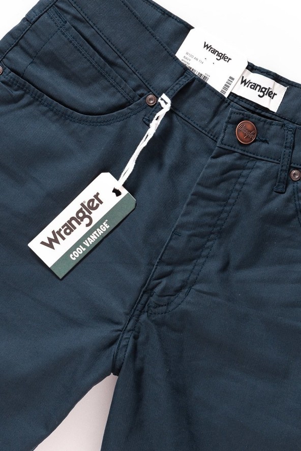 WRANGLER SPODNIE MĘSKIE ARIZONA STRETCH NAVY W12OAN114 112126291