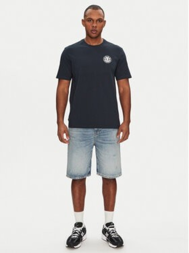Element T-Shirt ELYZT00490 Granatowy Regular Fit