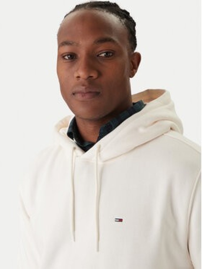 Tommy Jeans Bluza DM0DM20742 Écru Regular Fit