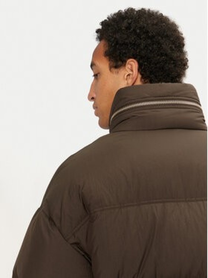 AMI Paris Kurtka zimowa HJK403.PA0009 Brązowy Regular Fit