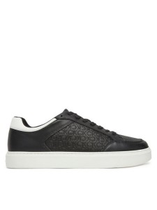 Calvin Klein Sneakersy Clean Cup Low Laceup Mono HM0HM01899 Czarny