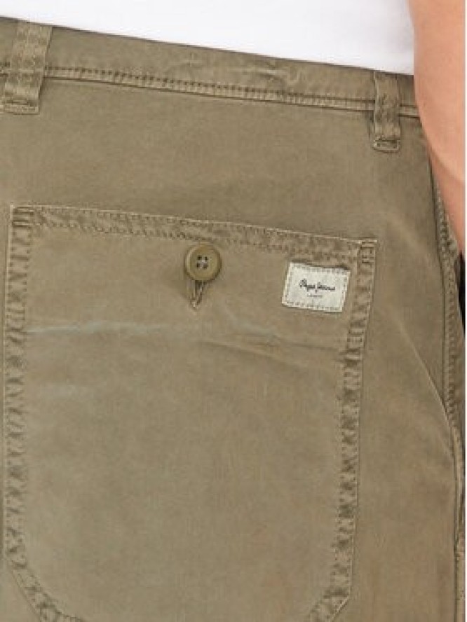 Pepe Jeans Jeansy PM211787 Zielony Relaxed Fit