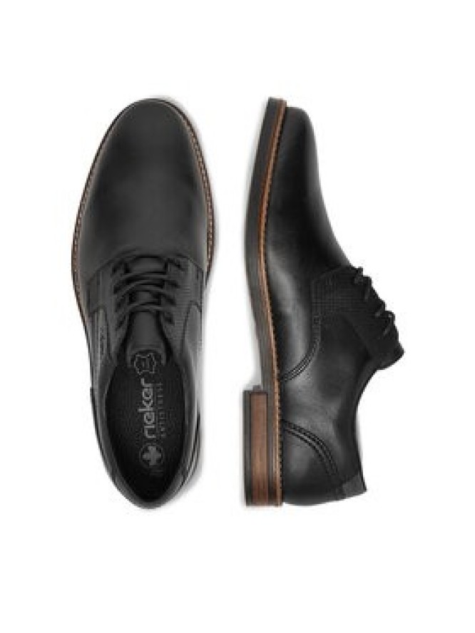 Rieker Półbuty 13523-00 Czarny