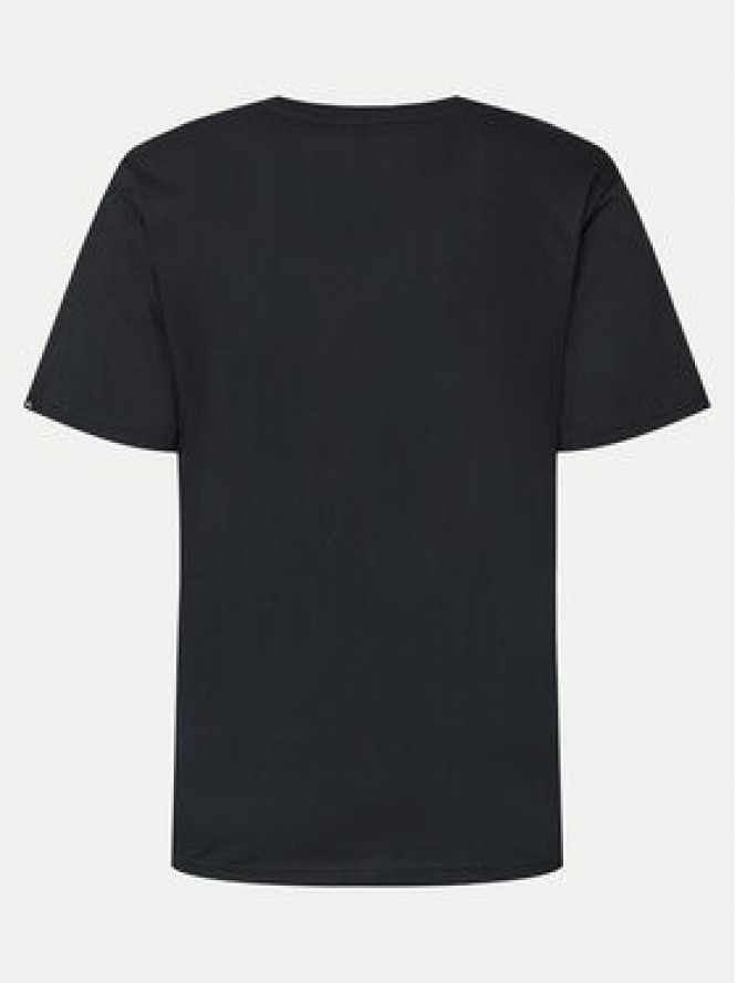 Quiksilver T-Shirt One Last Surf EQYZT07674 Czarny Regular Fit