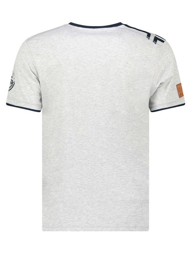 Geographical Norway Koszulka w kolorze szarym rozmiar: S