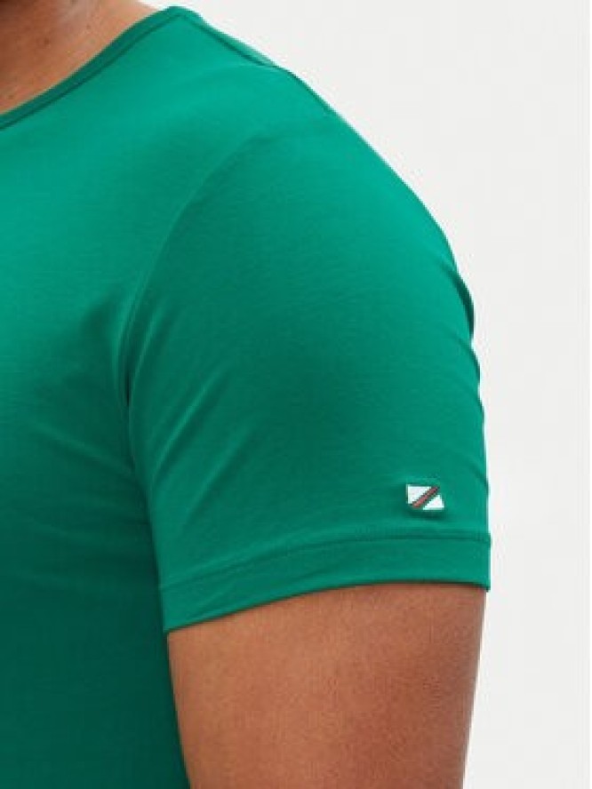 Pepe Jeans T-Shirt Original Basic PM508212 Zielony Slim Fit