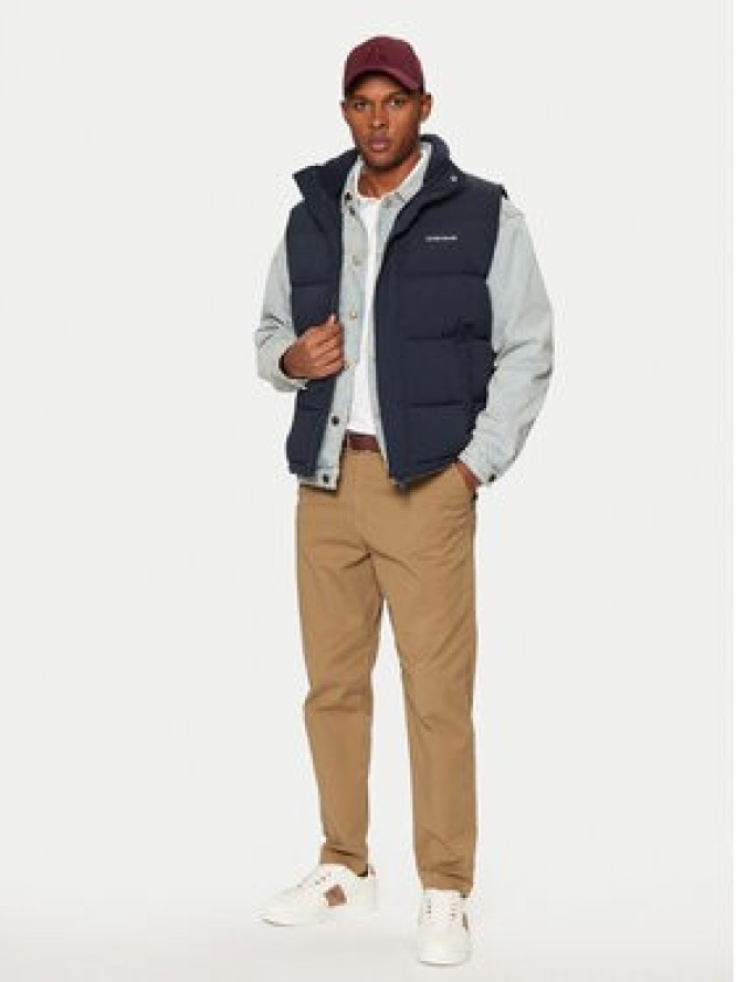 Guess Jeans Kamizelka M4BN47 WGII2 Granatowy Regular Fit