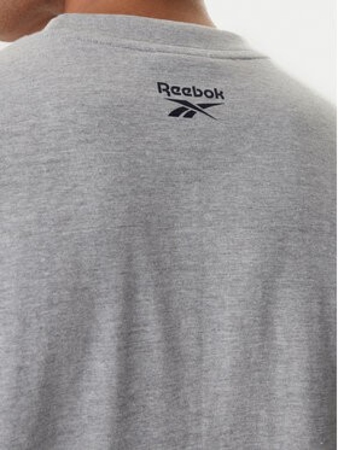 Reebok T-Shirt Beglin RK25554CCM Szary Relaxed Fit
