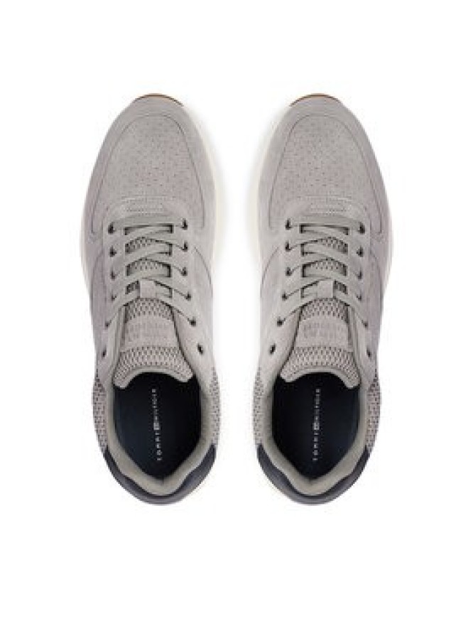 Tommy Hilfiger Sneakersy Newport Mix FM0FM05835 Szary
