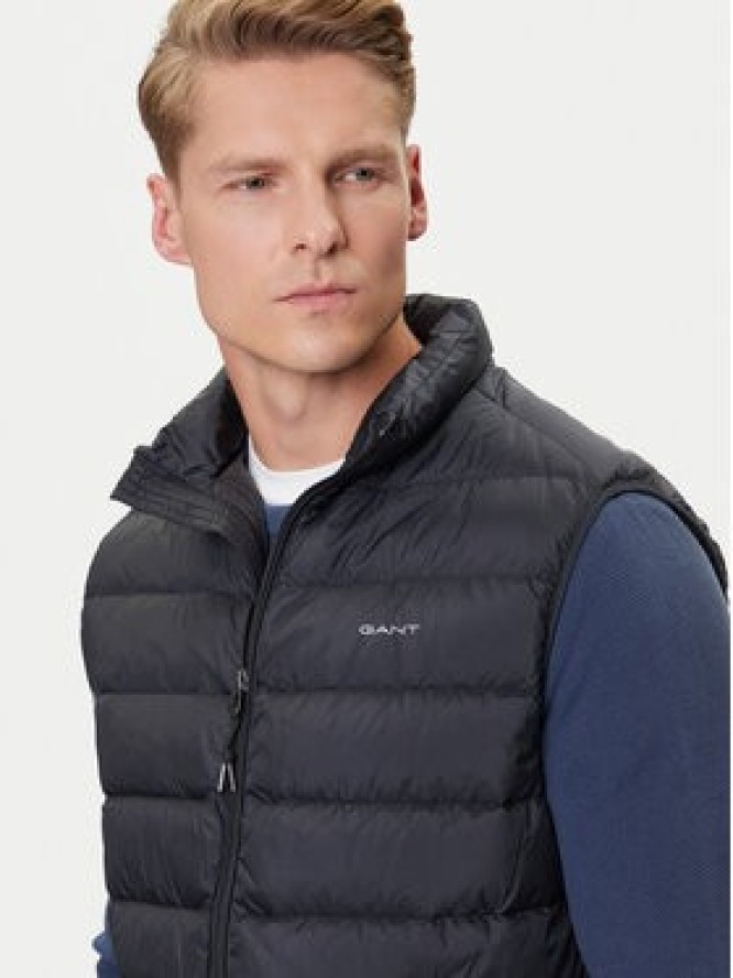 Gant Kamizelka 7006527 Czarny Regular Fit