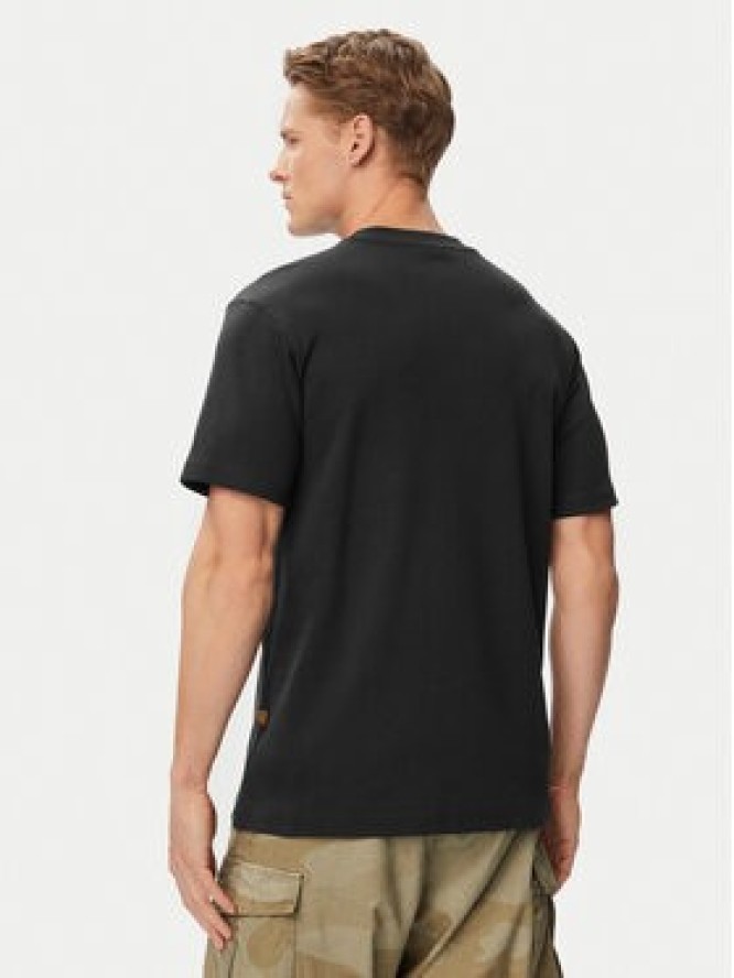 G-Star Raw T-Shirt 90s Logo D28921-D976 Czarny Regular Fit