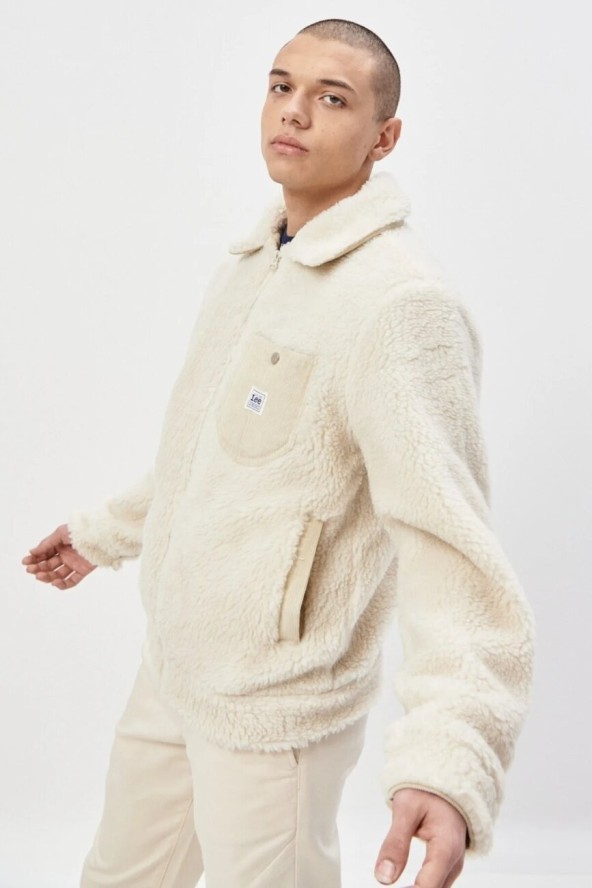 LEE 91B SHERPA JACKET MĘSKA KURTKA PRZEJŚCIOWA SHERPA L87RNXNQ 112322400