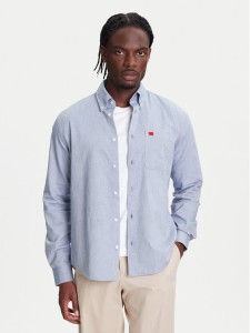 HUGO Koszula Evito 50479302 Niebieski Slim Fit