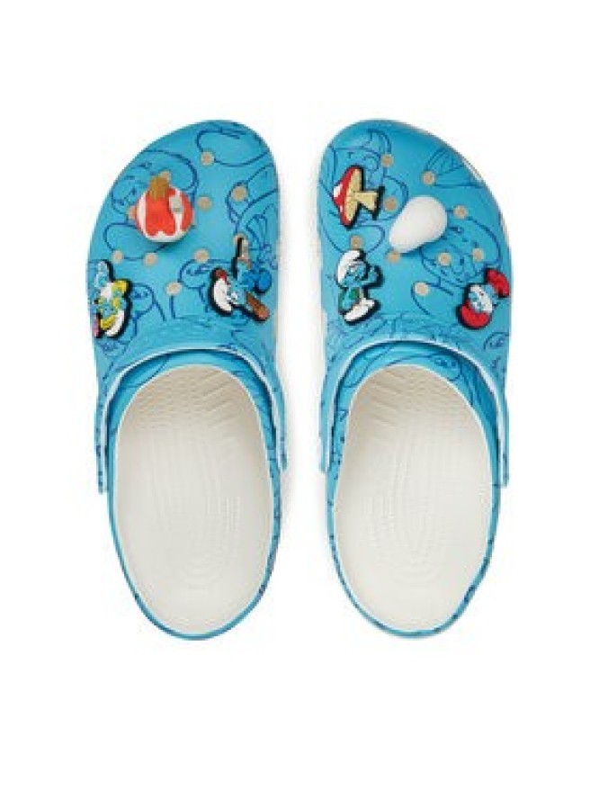 Crocs Klapki Smurfs Classic Clog 210820 Kolorowy