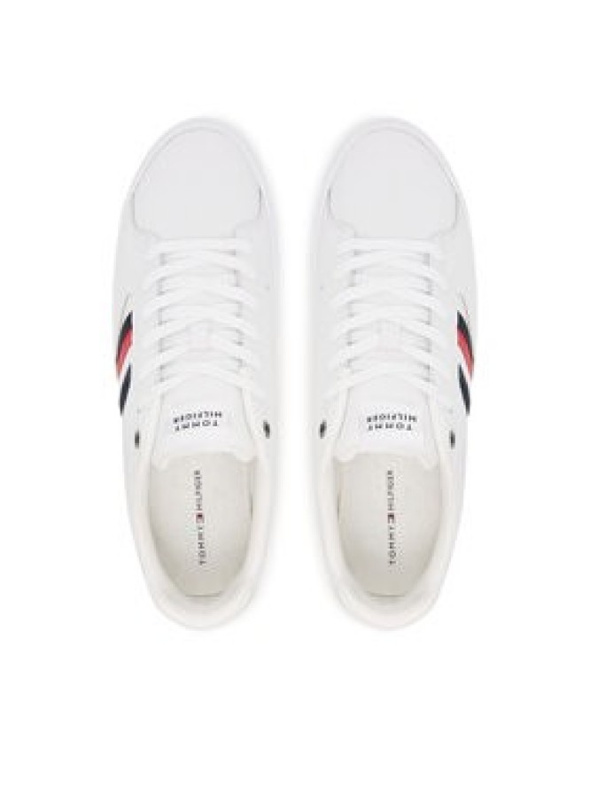 Tommy Hilfiger Sneakersy Icon Court Stripes FM0FM05628 Biały