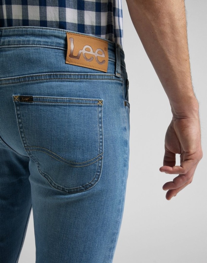 LEE MALONE MĘSKIE SPODNIE JEANSOWE WORN KALI L736QDCI 112145556