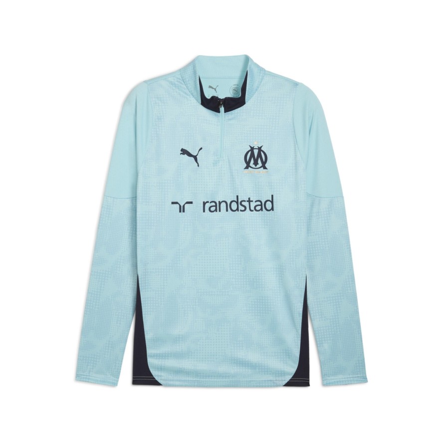 Męska bluza treningowa Olympique Marsylia z zamkiem 1/4 PUMA