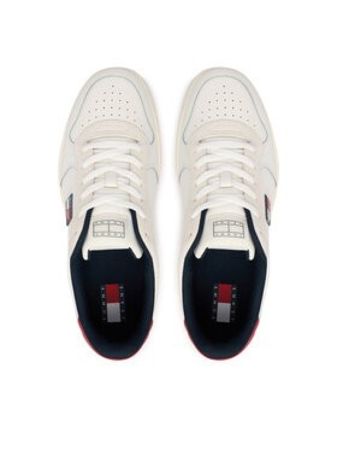 Tommy Jeans Sneakersy Tjm Retro Basket EM0EM01681 Biały