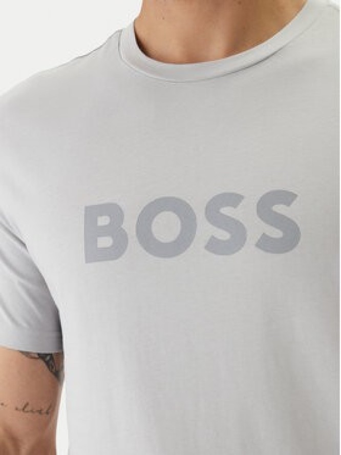 BOSS T-Shirt 50491706 Szary Regular Fit