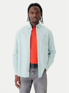 Tommy Jeans Koszula DM0DM21298 Zielony Regular Fit