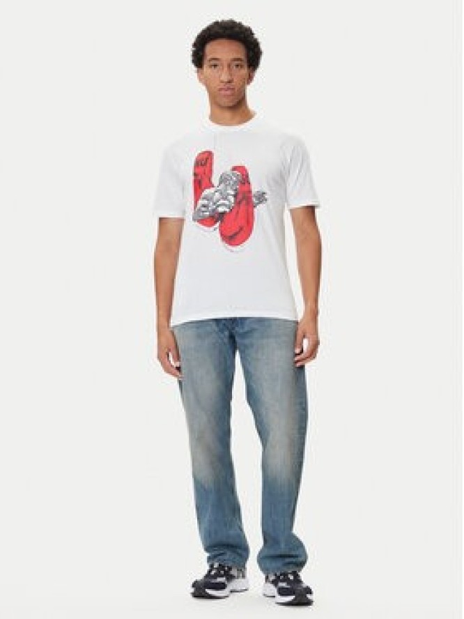 HUGO T-Shirt Diboxer 50542560 Biały Regular Fit