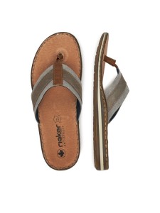 Rieker Japonki 21095-42 Beżowy