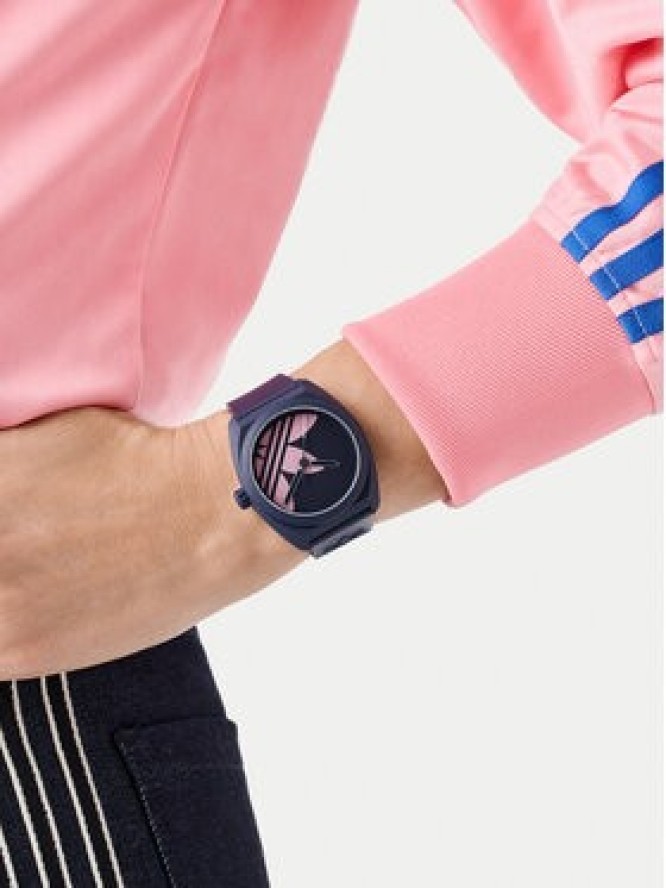 adidas Zegarek AO Street Project Three AOST25545 Granatowy