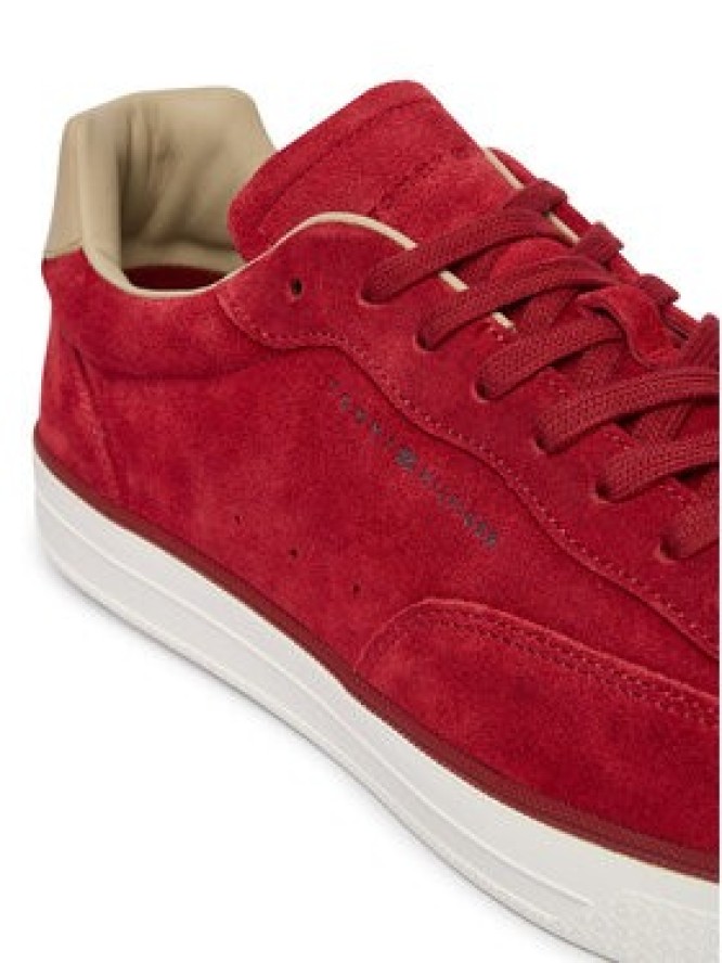Tommy Hilfiger Sneakersy Lo Lux FM0FM05816 Czerwony