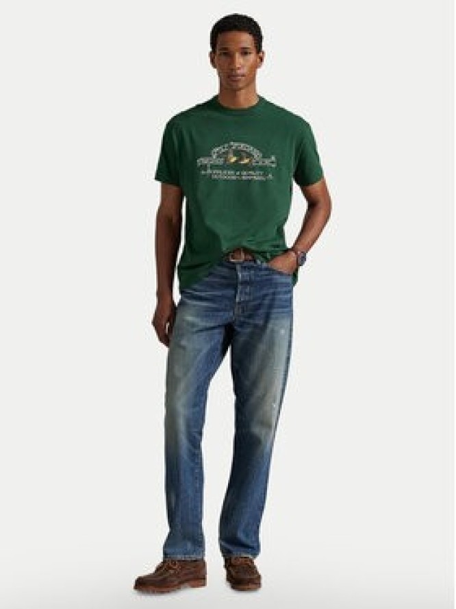 Polo Ralph Lauren T-Shirt 710981142004 Zielony Classic Fit