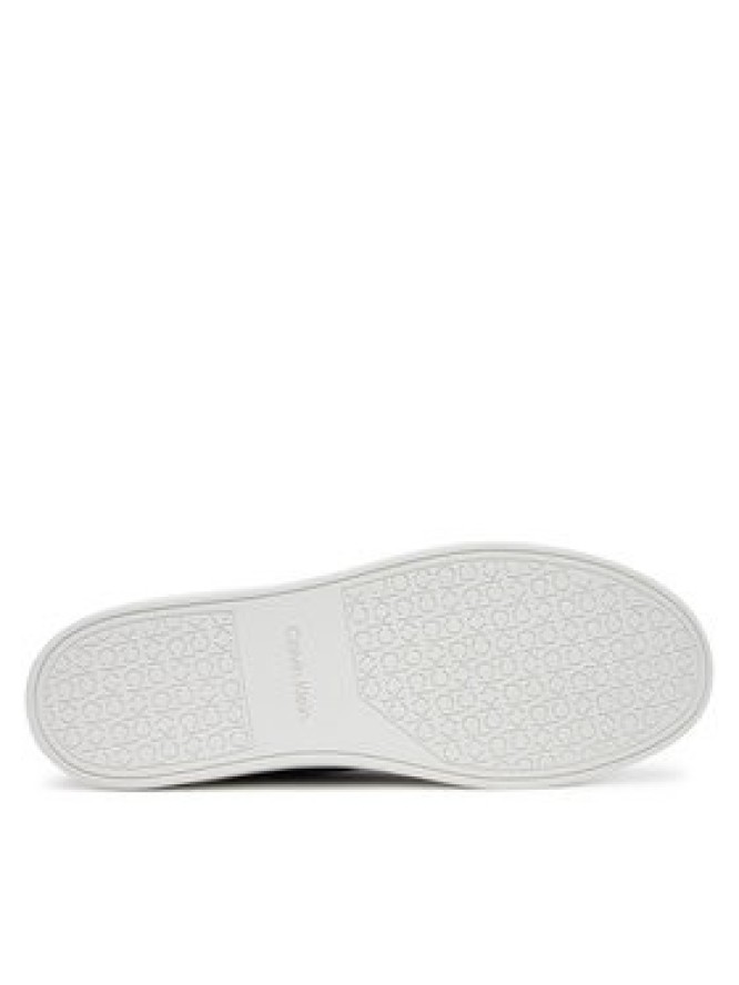 Calvin Klein Sneakersy Clean Cup Low Laceup Oxf Su HM0HM01880 Granatowy