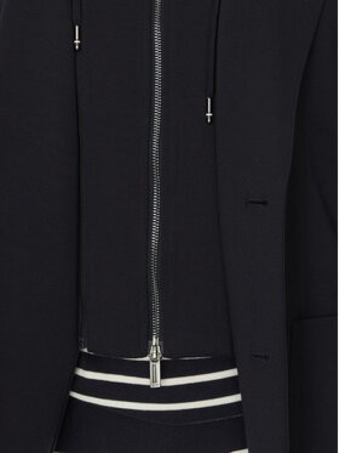 Tommy Hilfiger Marynarka MW0MW39188 Granatowy Regular Fit