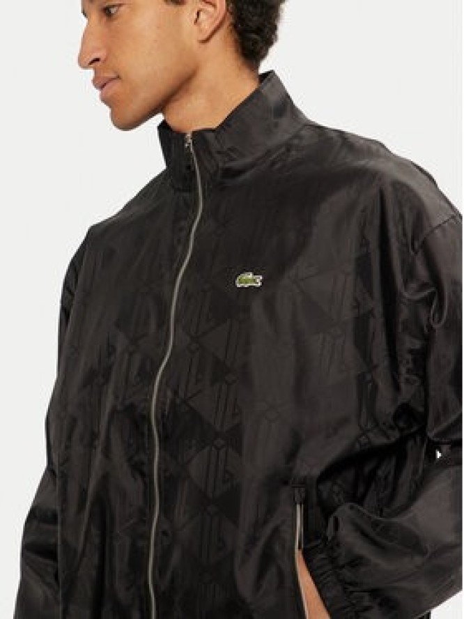 Lacoste Kurtka przejściowa BH4001 Czarny Regular Fit