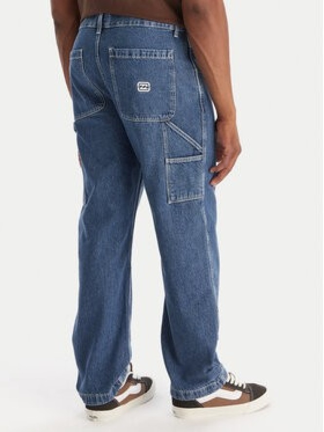 Billabong Jeansy Bad Dog Workwear EBYDP03002 Niebieski Loose Fit