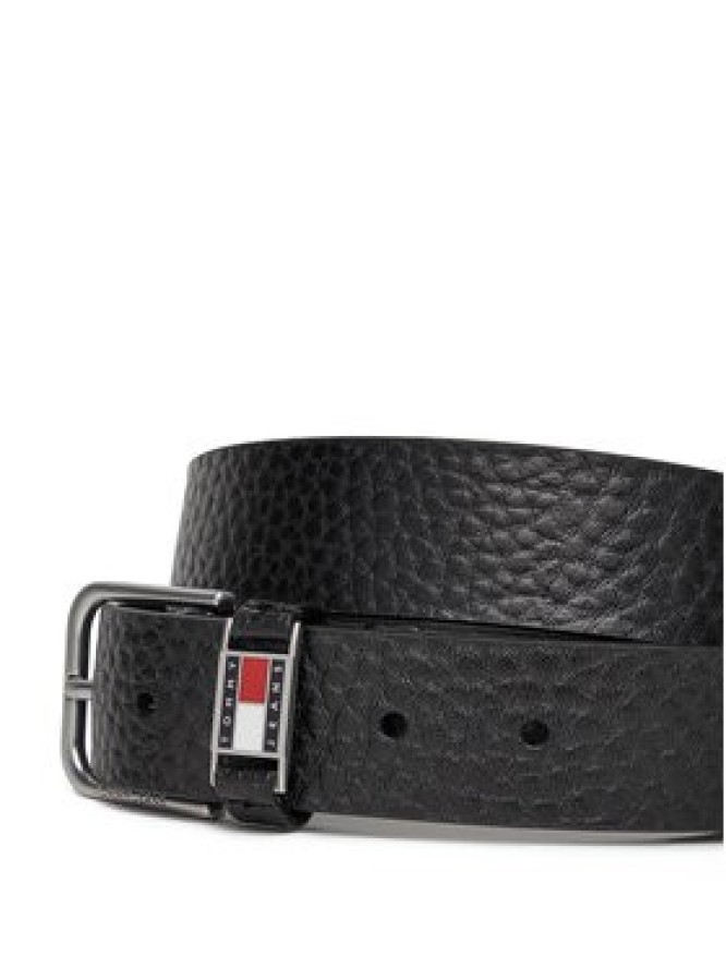 Tommy Jeans Pasek Męski Tjm Scanton Texture 3.5 AM0AM13417 Czarny