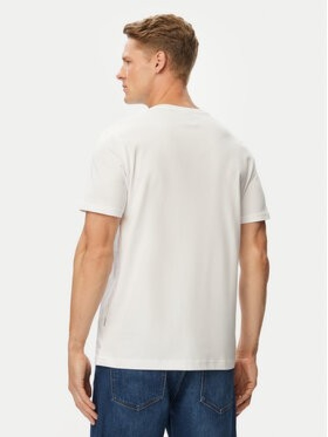 Beverly Hills Polo Club T-Shirt P-SS26M-TS1302 Biały Regular Fit