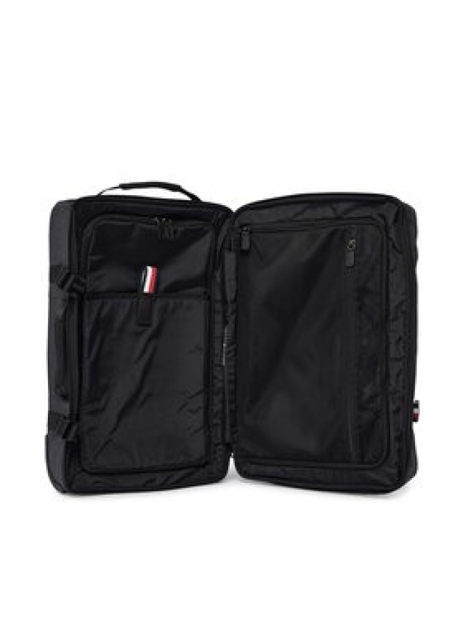 Tommy Hilfiger Walizka kabinowa Th Nylon Travel Soft AM0AM13554 Szary