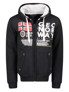 Geographical Norway Bluza w kolorze czarnym rozmiar: S