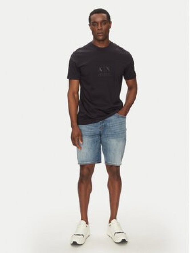 Armani Exchange Szorty jeansowe XM000073 AF13331 MB001 Niebieski Slim Fit