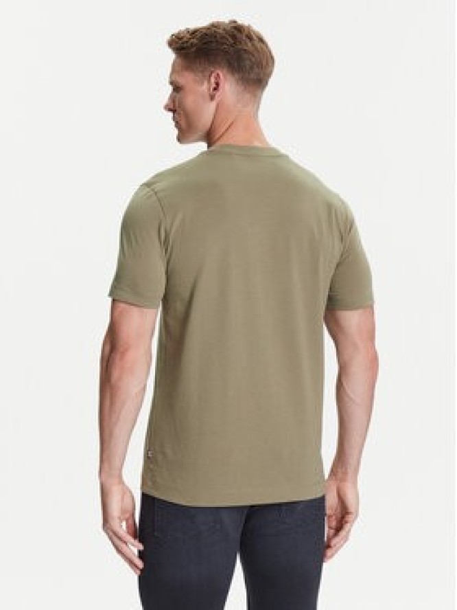 BOSS T-Shirt Thompson 01 Zielony Regular Fit