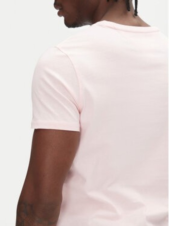 Tommy Jeans T-Shirt DM0DM04411 Różowy Slim Fit