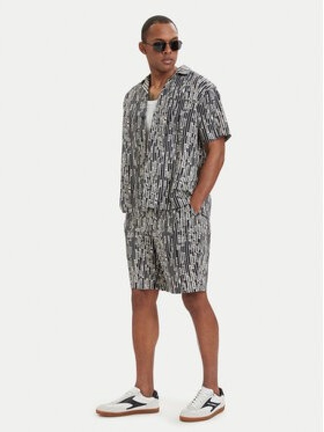 Karl Lagerfeld Jeans Szorty materiałowe B2M10053 Czarny Relaxed Fit