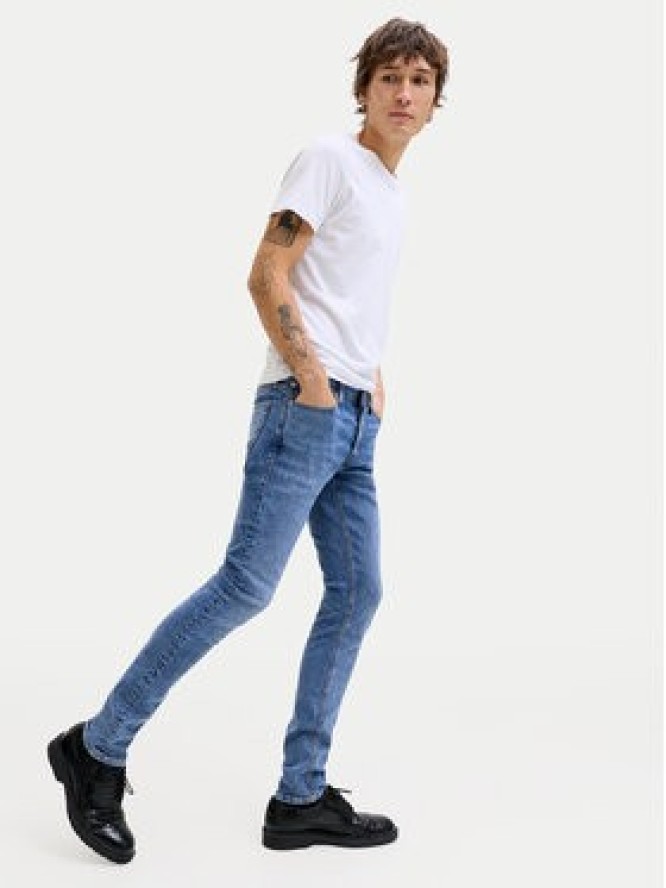 Jack & Jones Jeansy Glenn 12289499 Niebieski Slim Fit