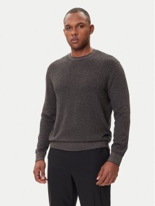 Armani Exchange Sweter XM001913 AF18841 FC012 Czarny Slim Fit